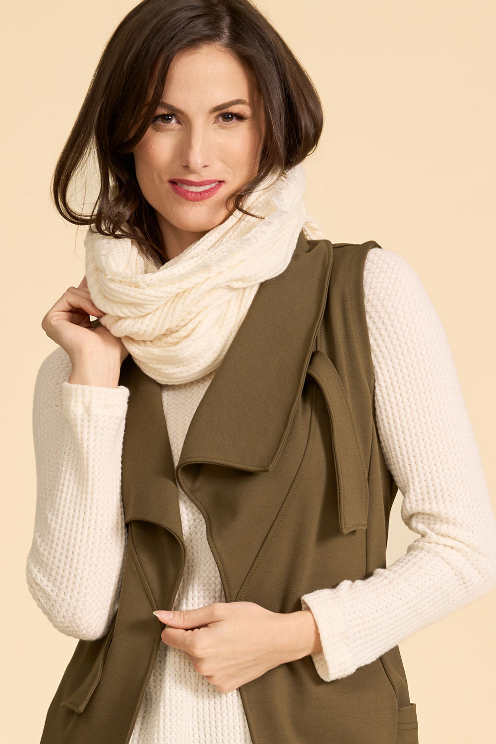 未使用　J.L-A.L（ジェイラル）Eyre Scarf EYRE SCARF RYOLITE BROWN - _J.L - A.L_(ジェイラル) - BAG