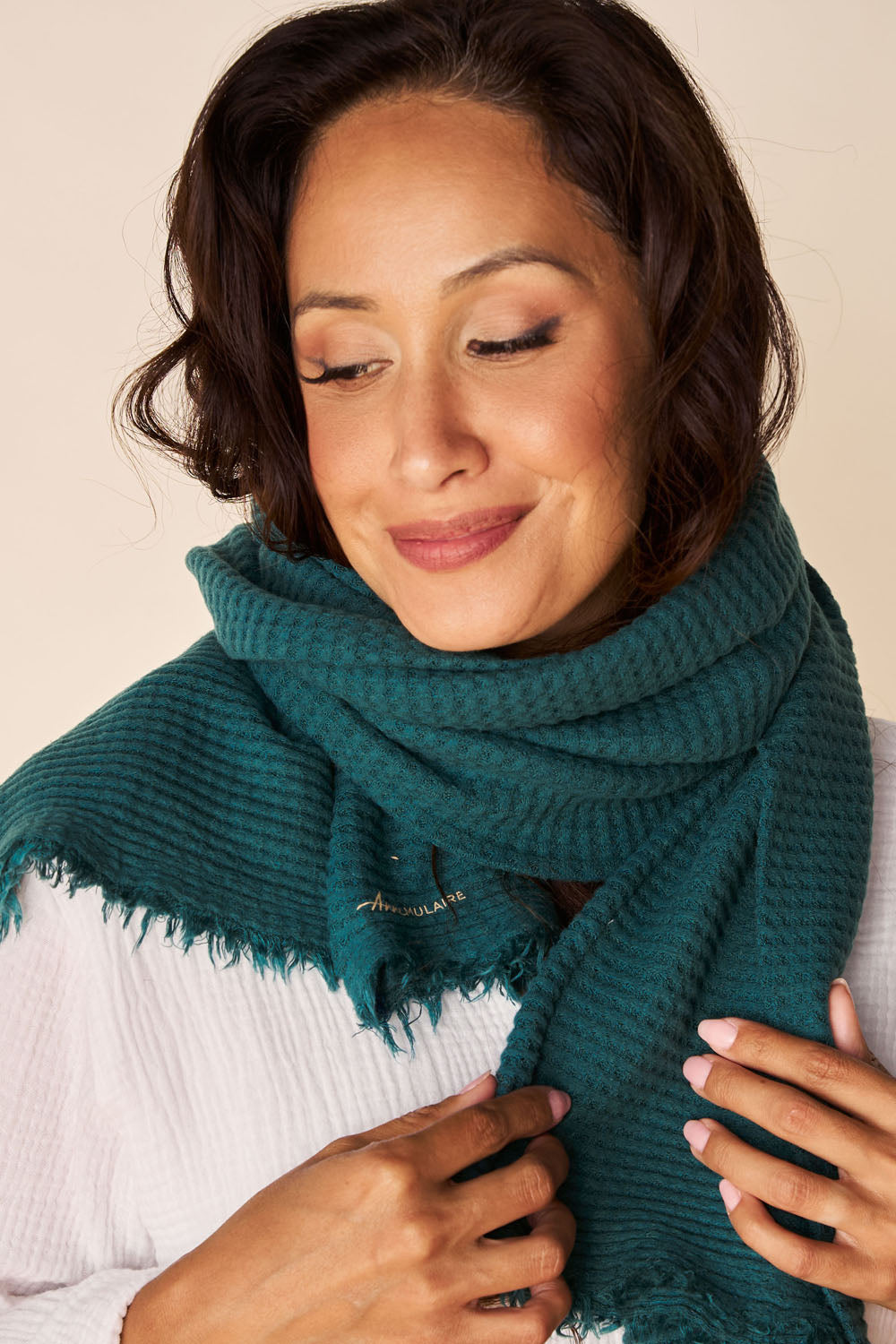 LUX Scarf - Waffle TENCEL™ - 4 ways – Anne Mulaire
