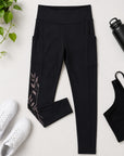 MID Season Pocket Printed Leggings- Nothern Willow