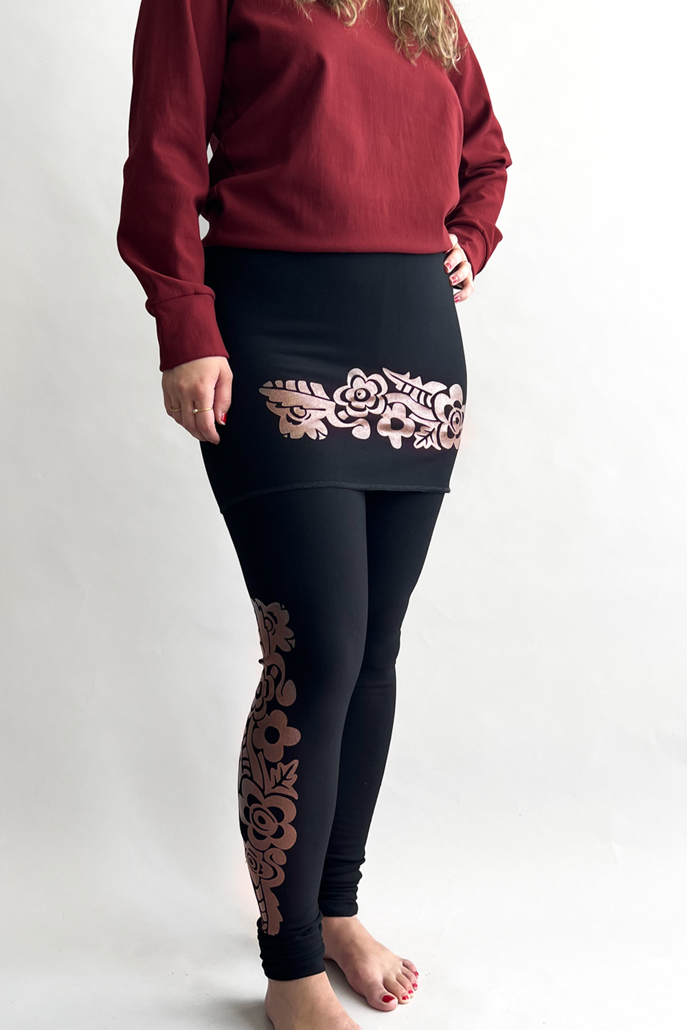 WINTER SEASON Legging - Prairie Pride Flower