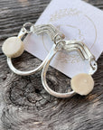 Sheppards Hook - Boucles d'oreilles en laiton Antler