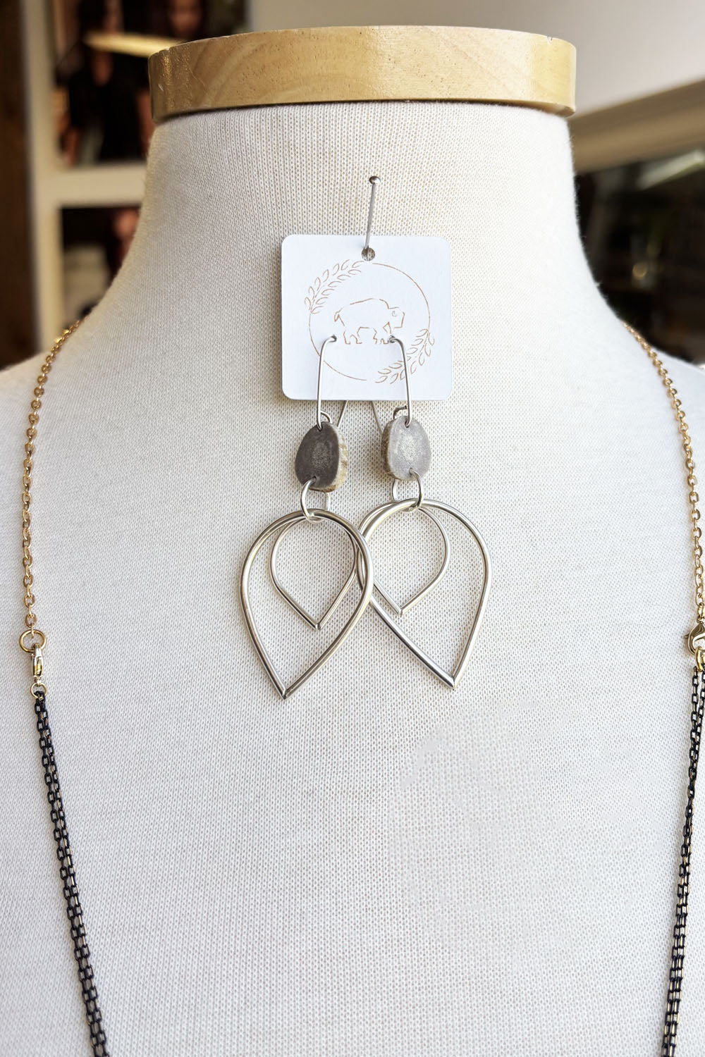 Sheppards Hook - Tulip Silver Earrings - 