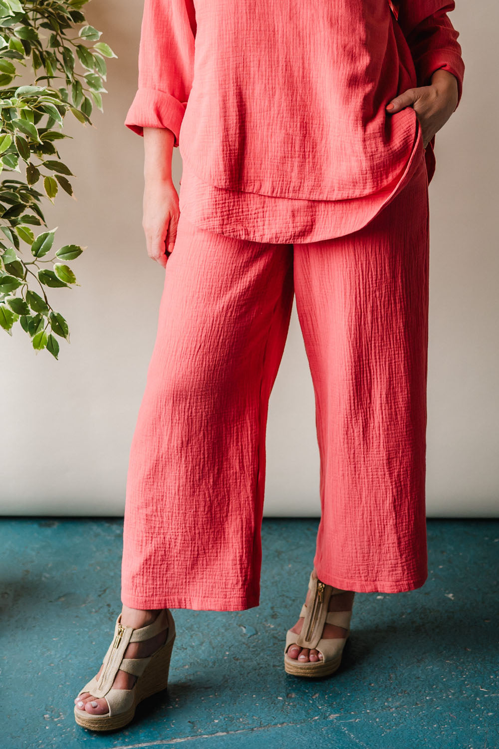 Pantalon évasé Soleil