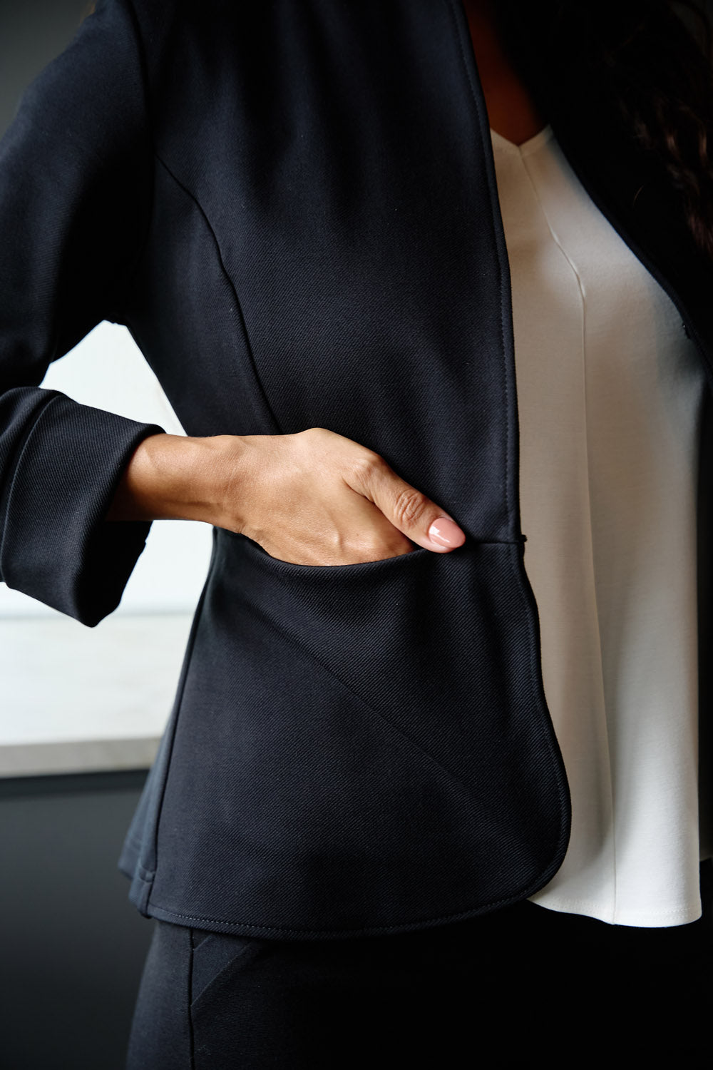 Tailored Peplum Blazer