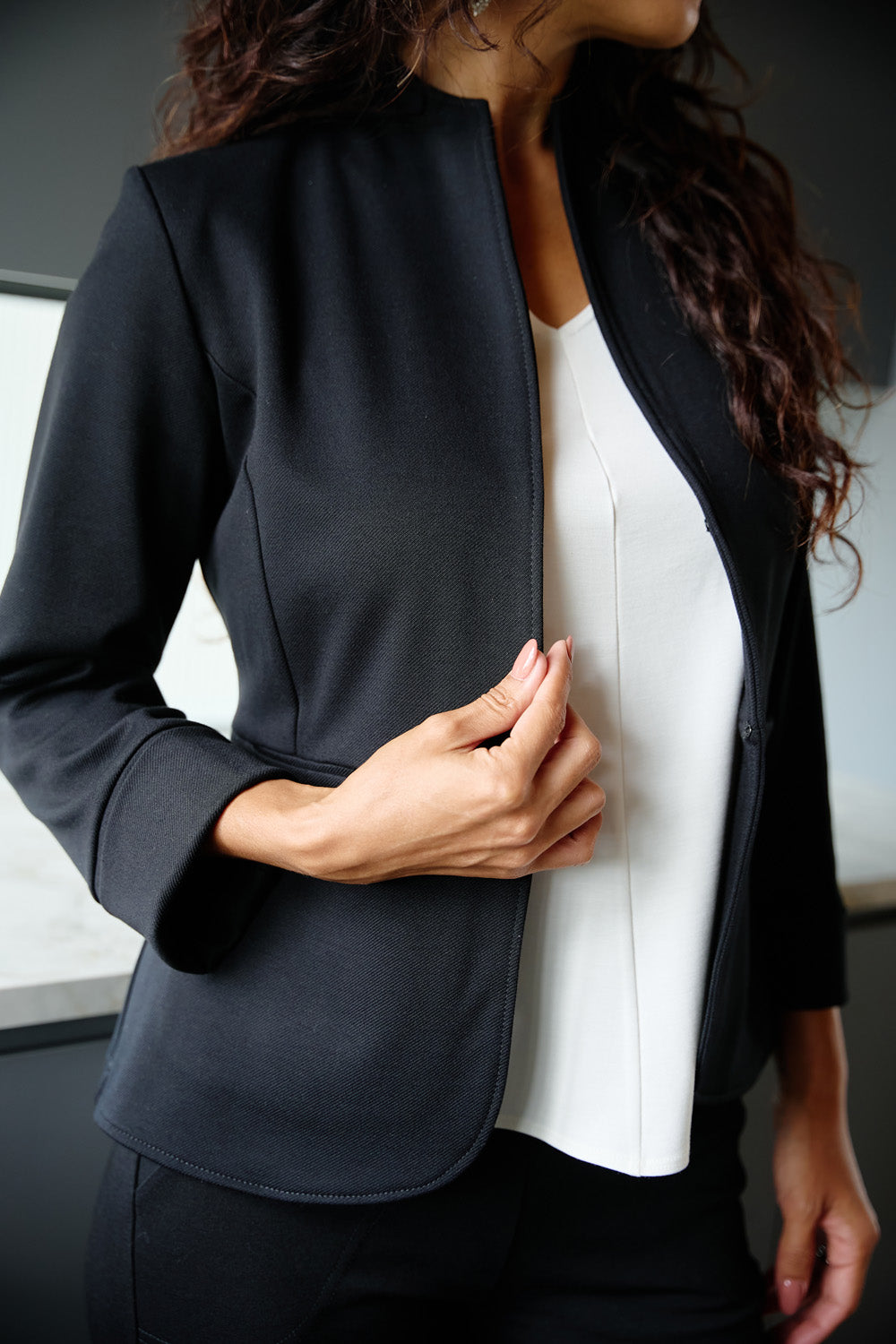 Tailored Peplum Blazer