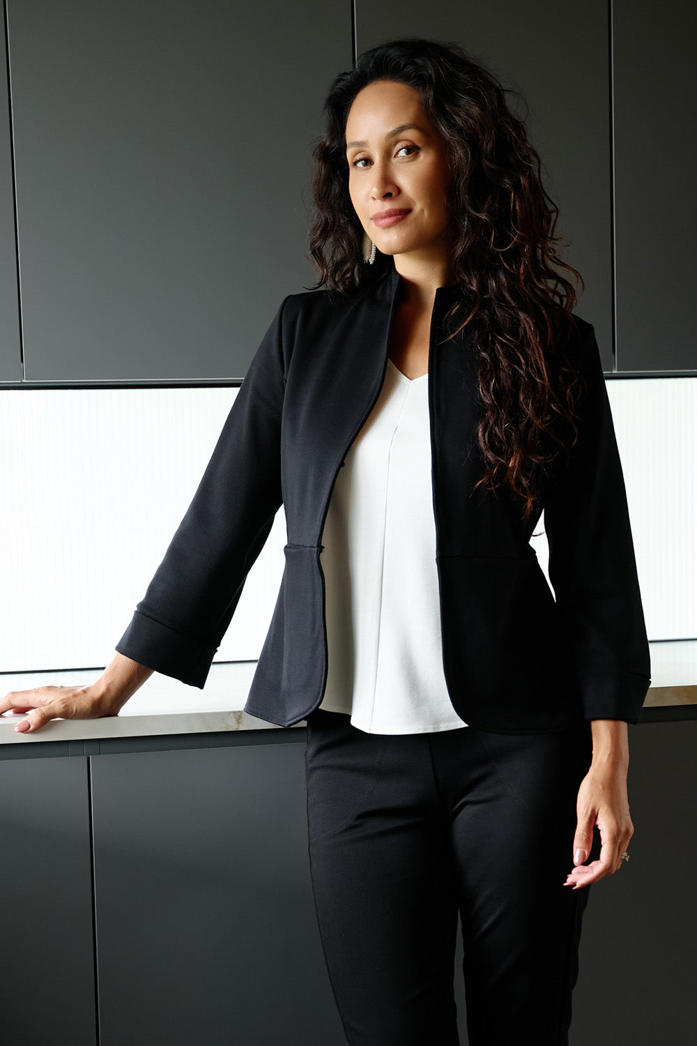 Tailored Peplum Blazer