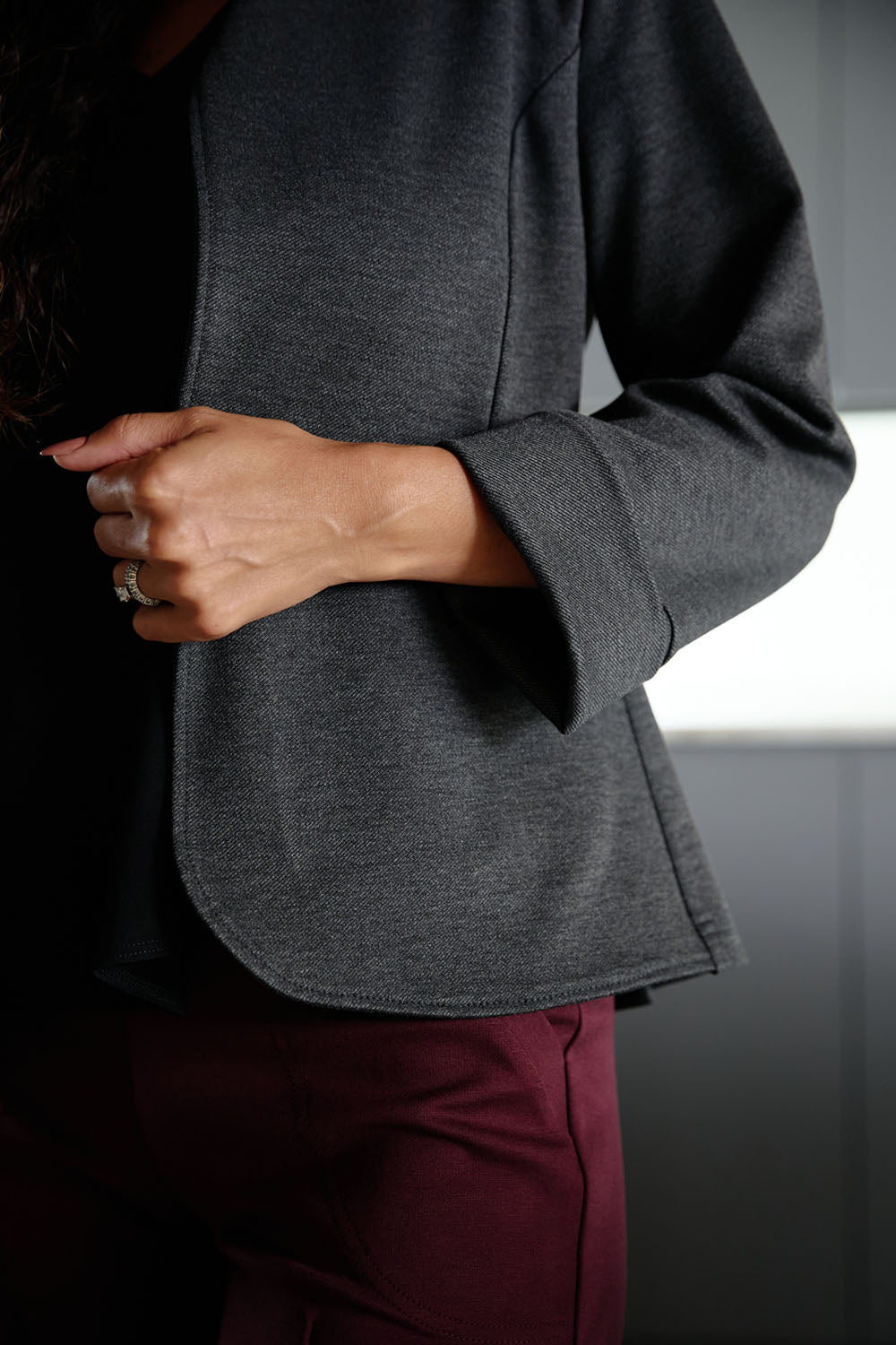 Tailored Peplum Blazer