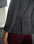 Tailored Peplum Blazer