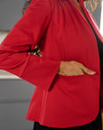 Tailored Peplum Blazer
