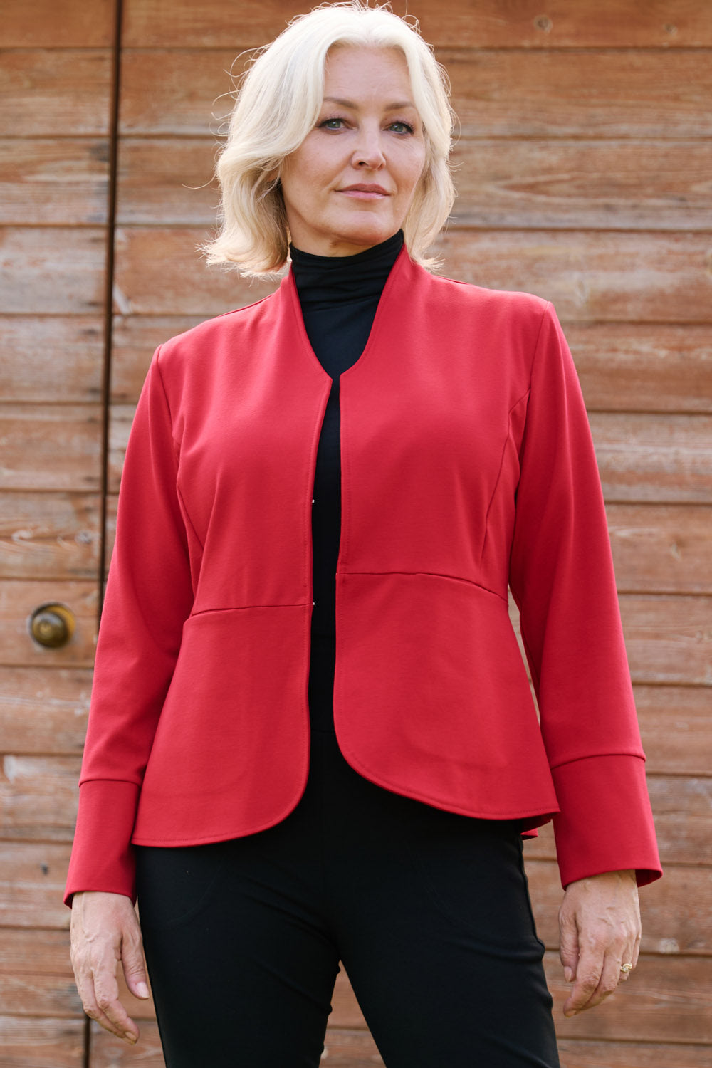 Tailored Peplum Blazer