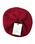 KNITS - 100% Wool Beret Toque - Burgundy