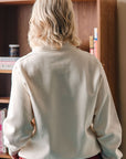 Berry Cotton Half-Zip