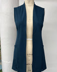 RESALE - Fort Garry Vest - S - Teal - RE536