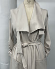 RESALE - Maude Trench Jacket  - XS/S - Almond- RE537