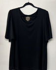 RESALE - Jolene Blouse - XL - Black- RE540
