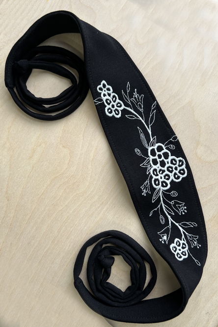 Ceinture Héritage avec broderie