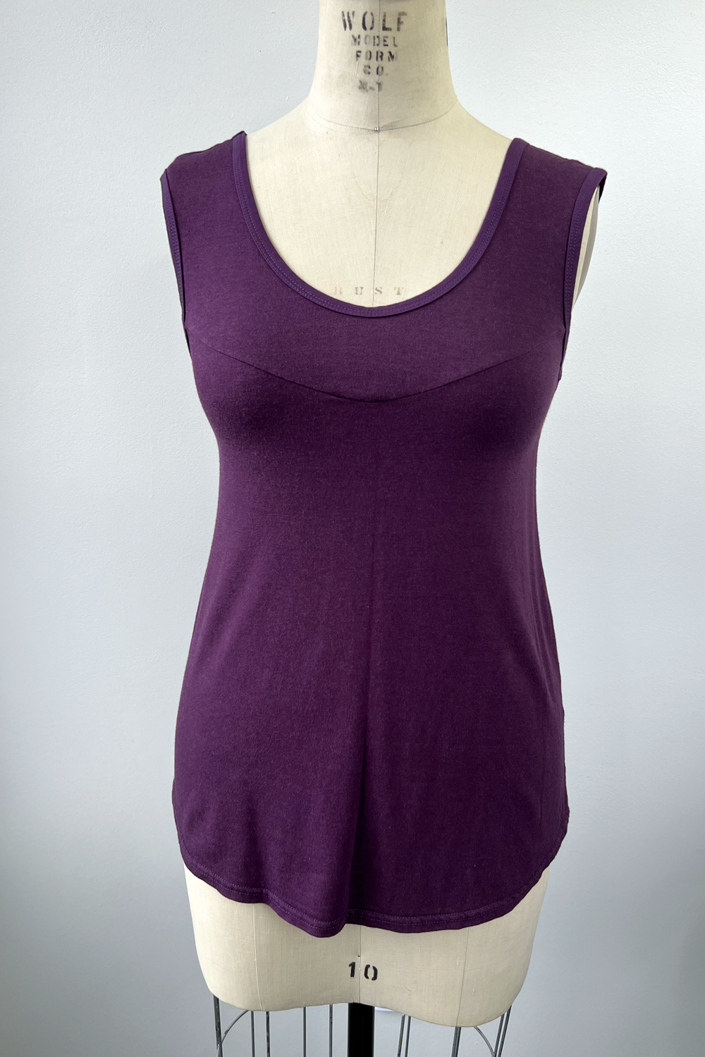 RESALE - Molina Cami - S- Eggplant -RE263