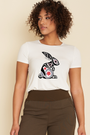 T-shirt en coton Lapin des prairies