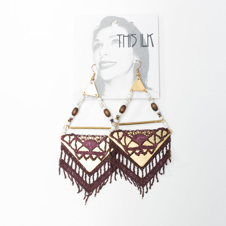 This Ilk - Boucles d&#39;oreilles Bazaar