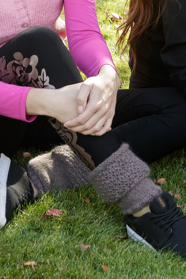 Knit sweater sales cuff ankle boots