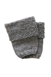TRICOTS - Manchettes de bottes en tricot 100% laine