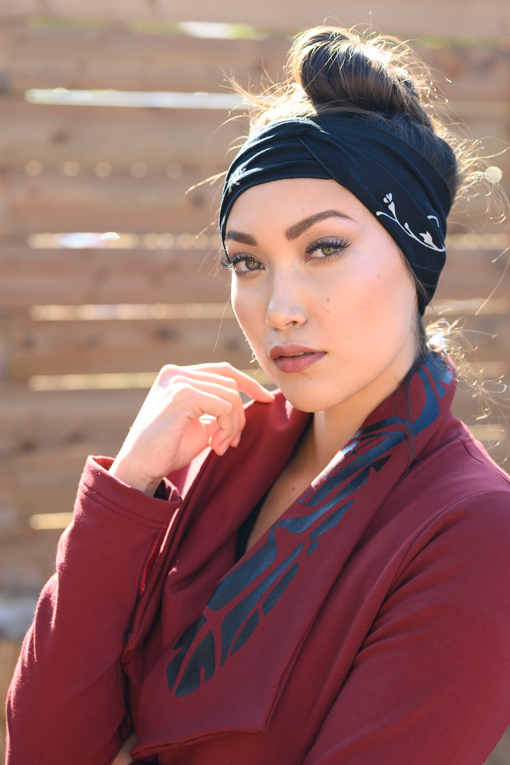 BAMBOO Headband - Printed – Anne Mulaire